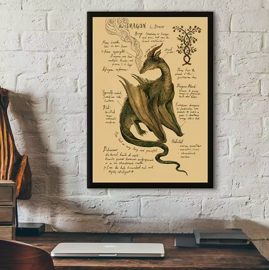 Louicito Dragon Poster