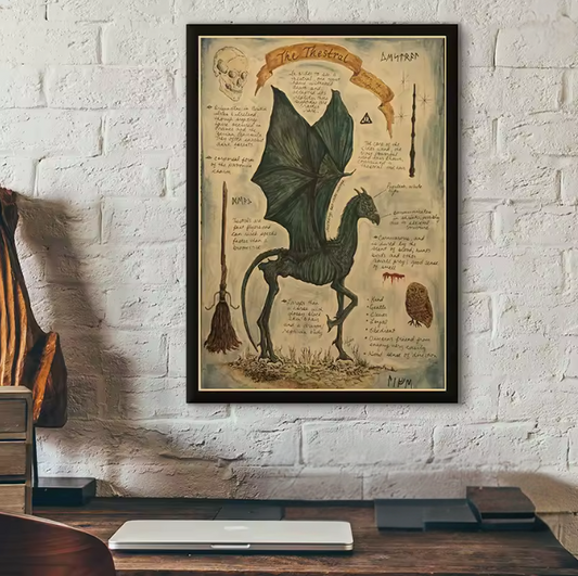 Skelator Dragon Poster